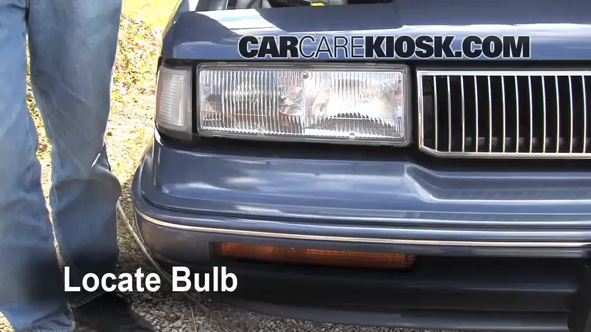 1996 Oldsmobile Cutlass Ciera 3.1L V6 Sedan Lights Headlight (replace bulb)